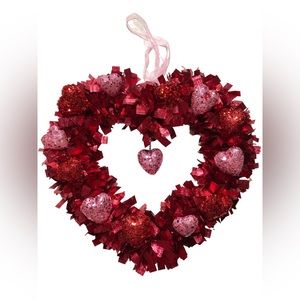 Valentines Heart Light-Up Wreath
